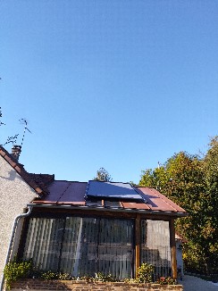 Pose de store de véranda en aluminium